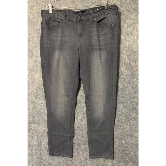 Lucky Brand Womens Gray Size 14/32 Charlie Skinny Jeans - Picture 1 of 7